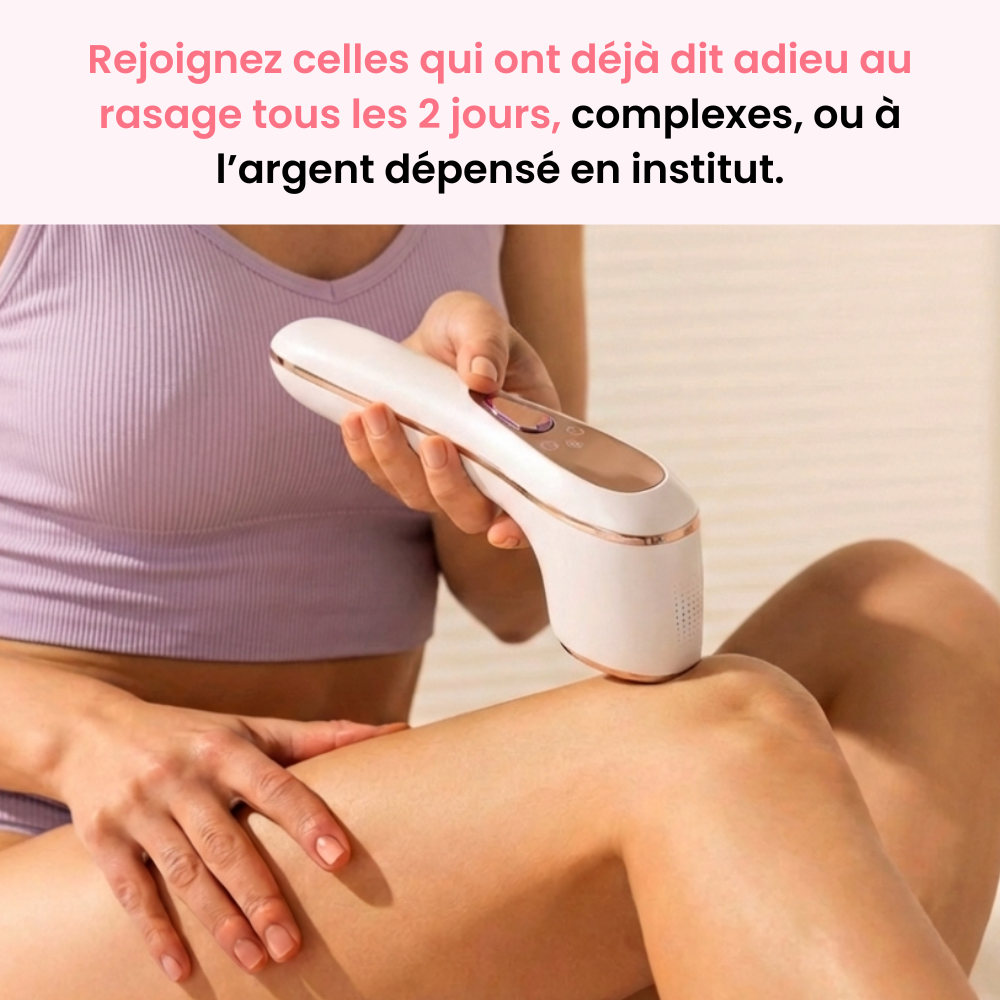 Épilateur à Lumière pulsée IPL - Ulvessa Pro