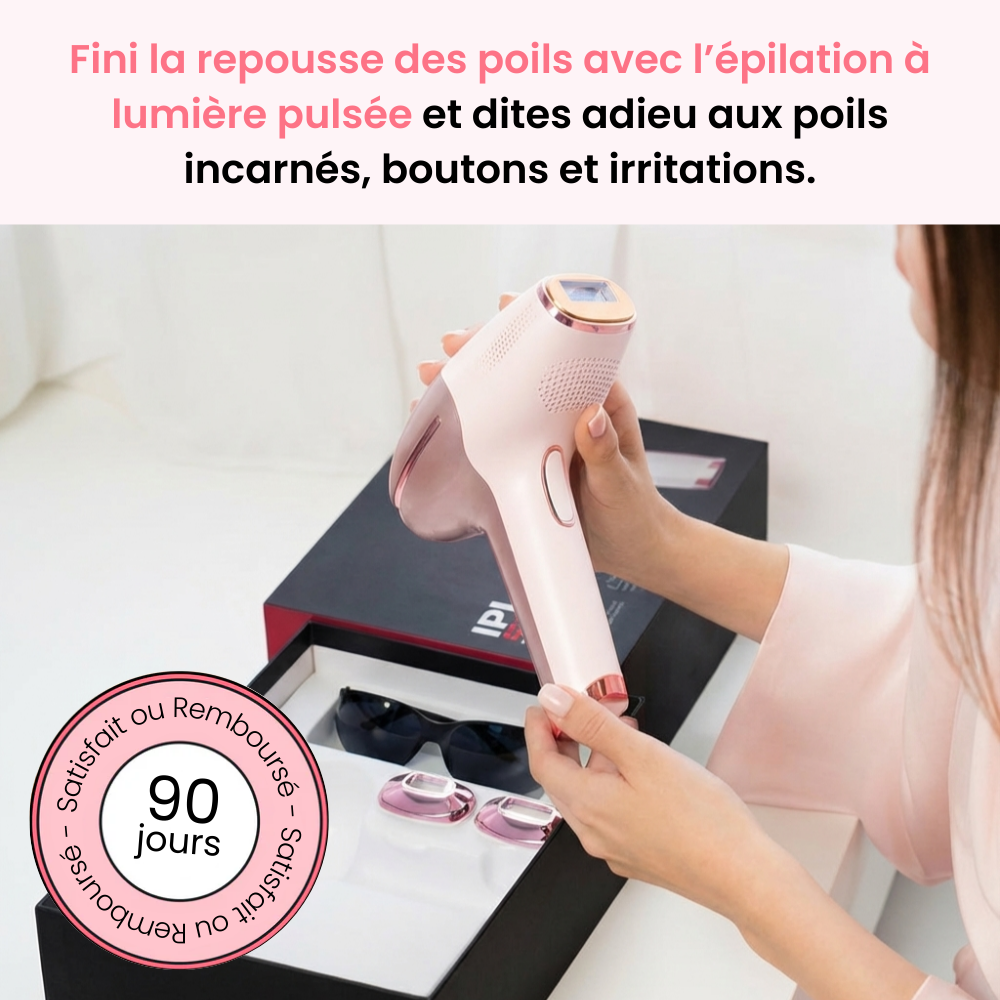 Épilateur à Lumière pulsée IPL - Ulvessa