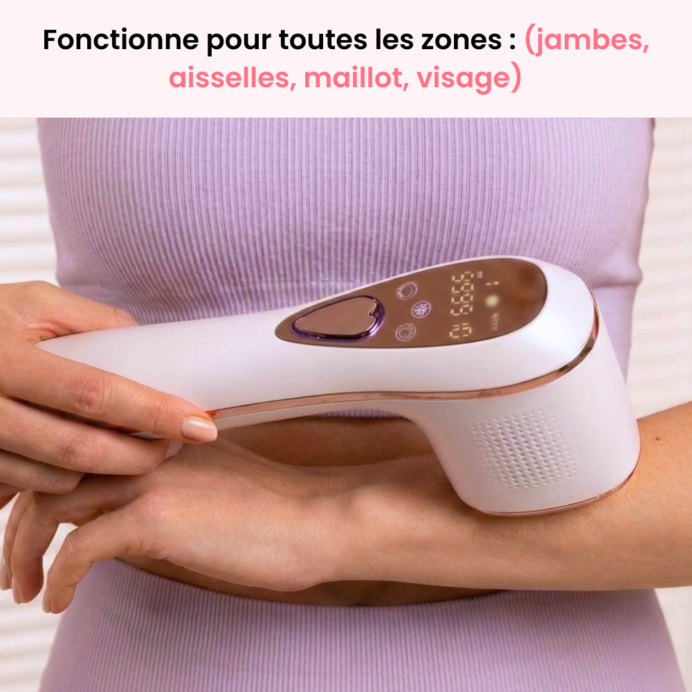 Épilateur à Lumière pulsée IPL - Ulvessa Pro